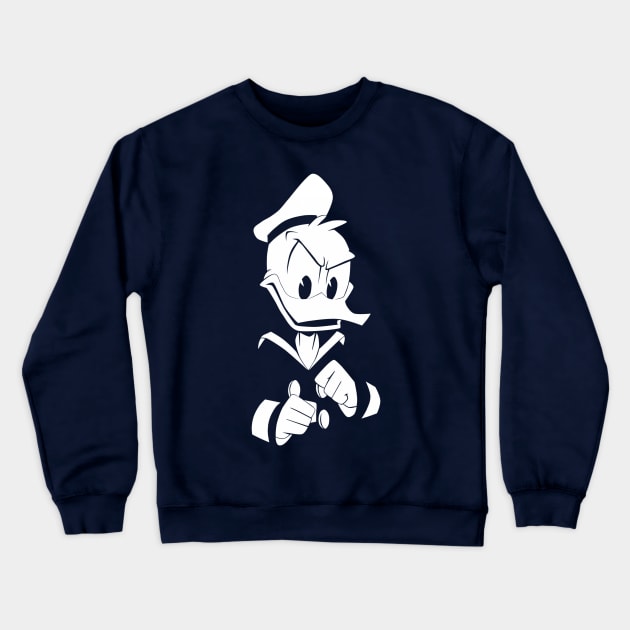 BLUE Crewneck Sweatshirt by bdangart